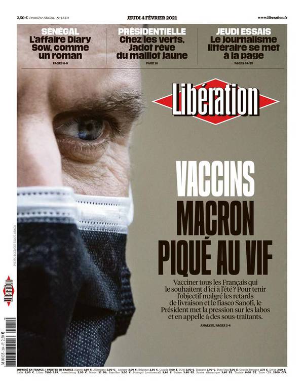 Libération Du Jeudi 4 Février 2021