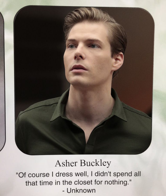 ≈ asher buckley 7t49