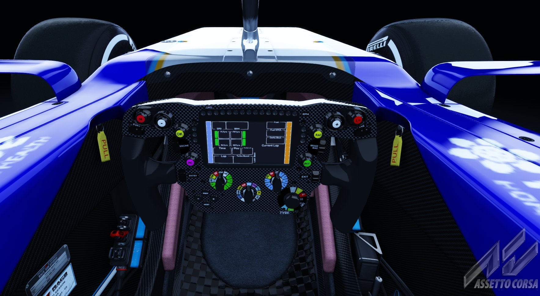 Williams steering wheel RSS F1 2021 RaceDepartment