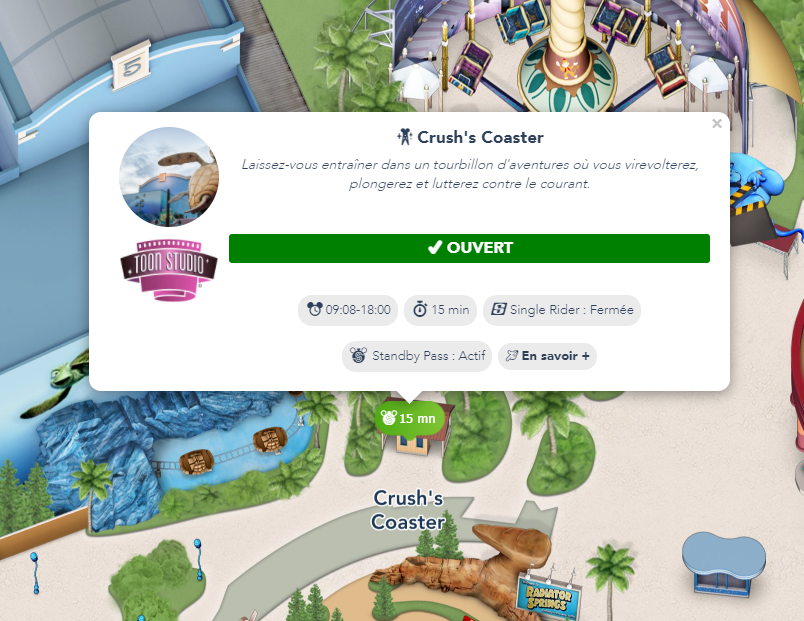 La carte de Disneyland Paris en version web! 6qhg