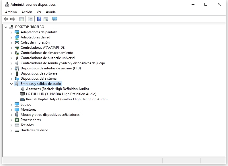 Realtek audio