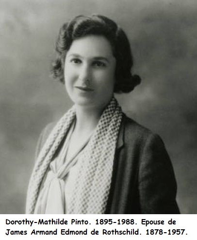 LA BARONNE DOROTHY DE ROTHSCHILD. 1895-1988.