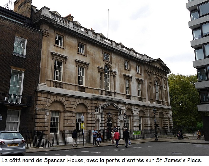 DEMEURES DES ROTHSCHILD. SPENCER HOUSE A LONDRES.