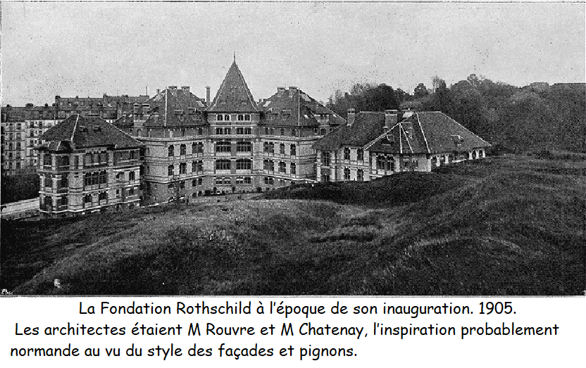 ROTHSCHILD. FONDATION ROTHSCHILD.
