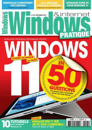 Windows & Internet Pratique N.115 - Windows 11 en 50 questions