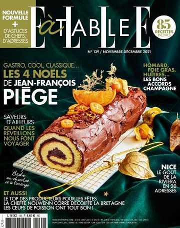 Elle à Table - Novembre-Décembre 2021