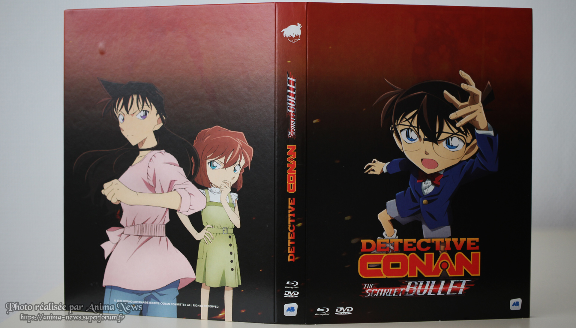 Review Blu-ray - Détective Conan the Scarlet Bullet - AB Vidéo 36yr