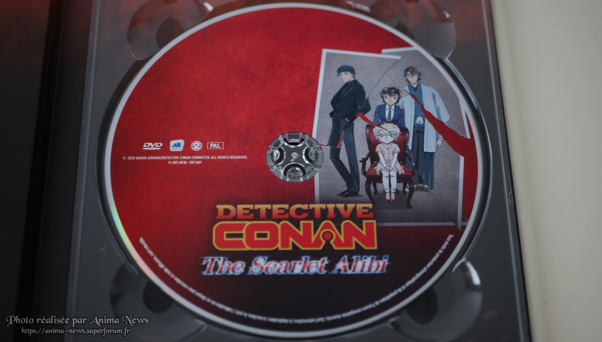 Review Blu-ray - Détective Conan the Scarlet Bullet - AB Vidéo 4cej