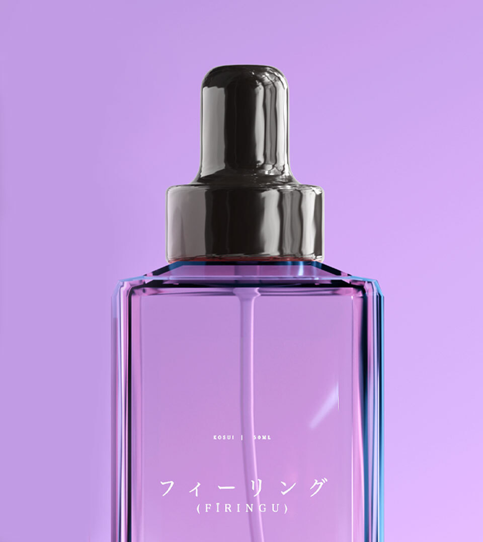 Flacon de parfum de la Marque KOSUI FIRINGU