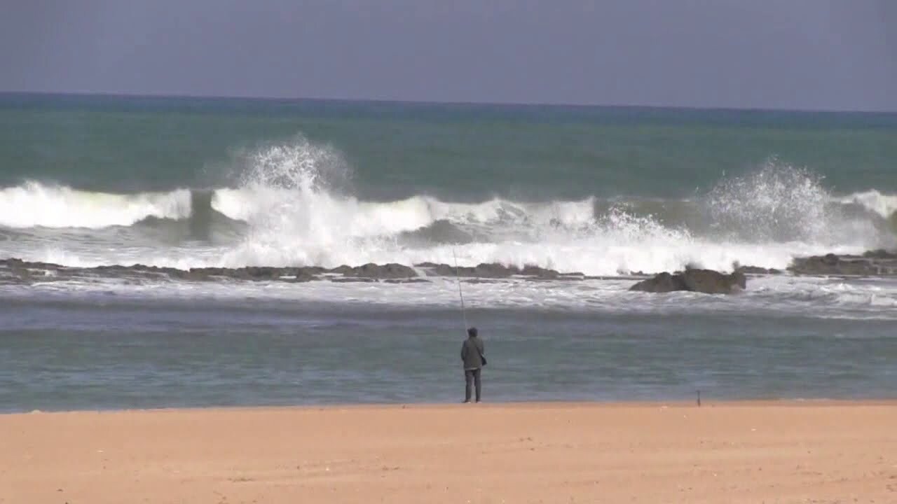 RABAT. LA PLAGE DE VAL D'OR ET DU PETIT VAL D'OR.
