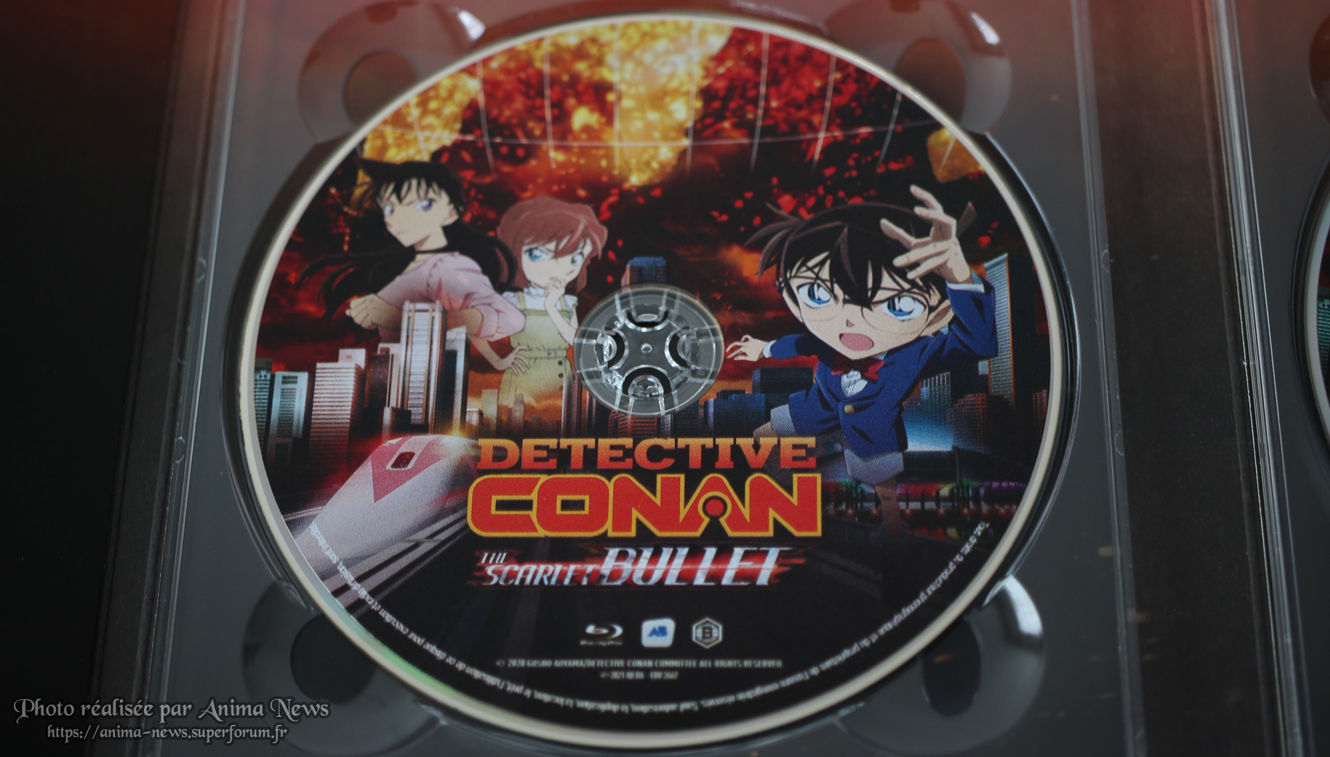 Review Blu-ray - Détective Conan the Scarlet Bullet - AB Vidéo Jece