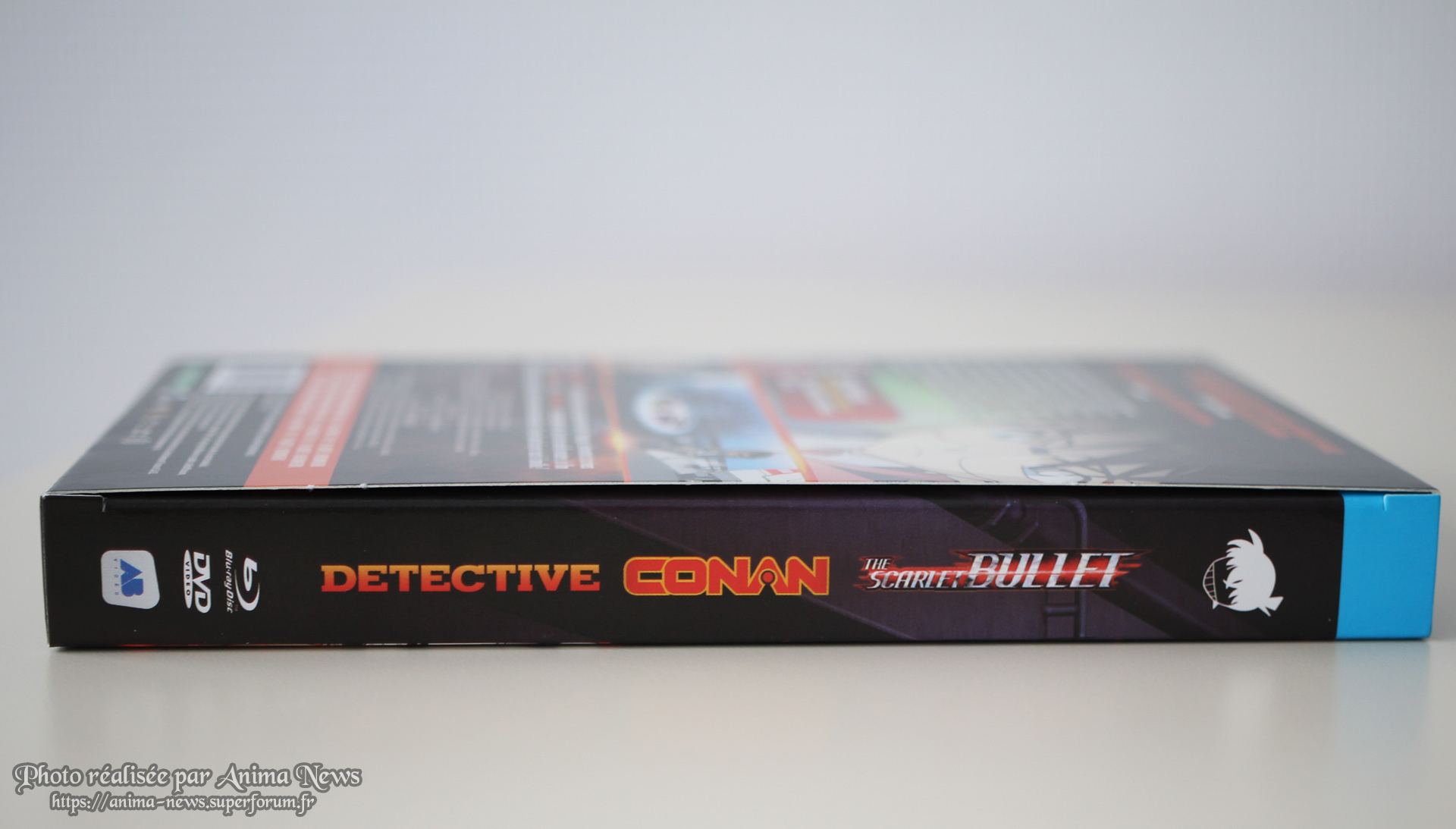 Review Blu-ray - Détective Conan the Scarlet Bullet - AB Vidéo Ox4d