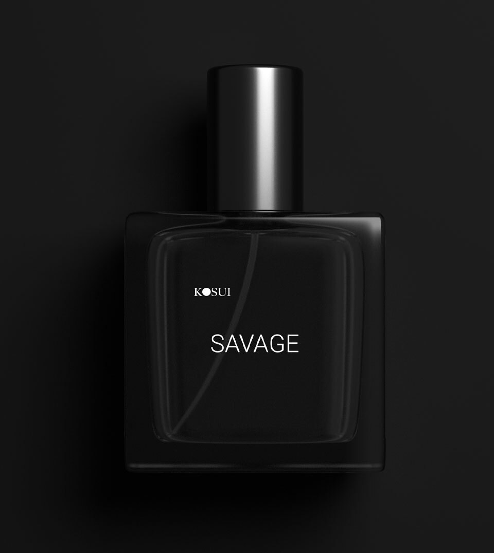Flacon de parfum de la Marque KOSUI SAVAGE