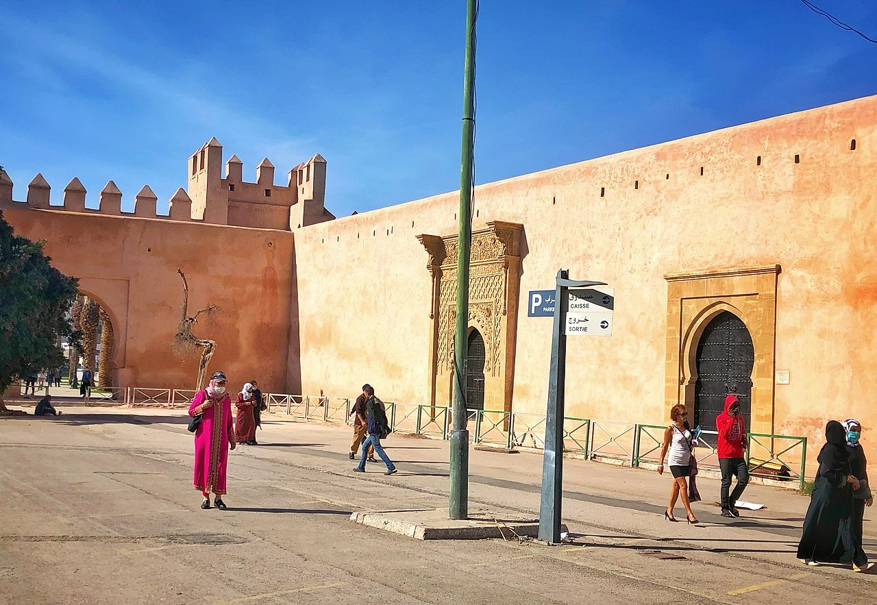 RABAT. Fortifications de la muraille des Andalous.