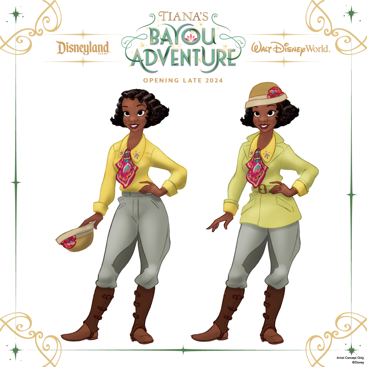 [Disney US] 2024 Tiana's Bayou Adventure (ex Splash Mountain)