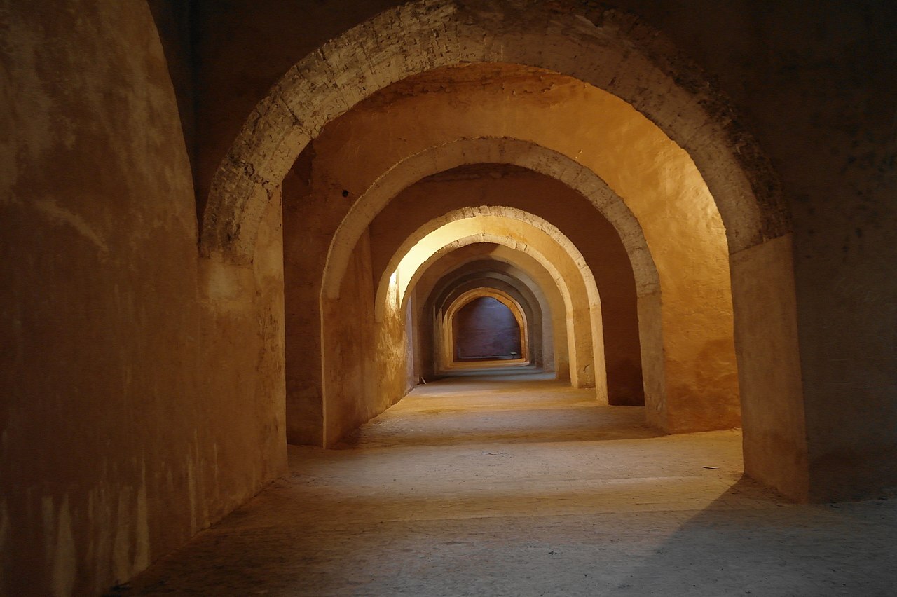 PRISON SOUTERRAINE DE QARA. MAROC.