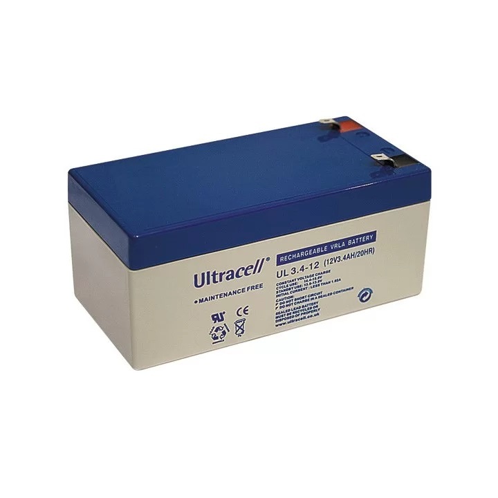 Batterie plomb étanche Ultracell UL3.4-12