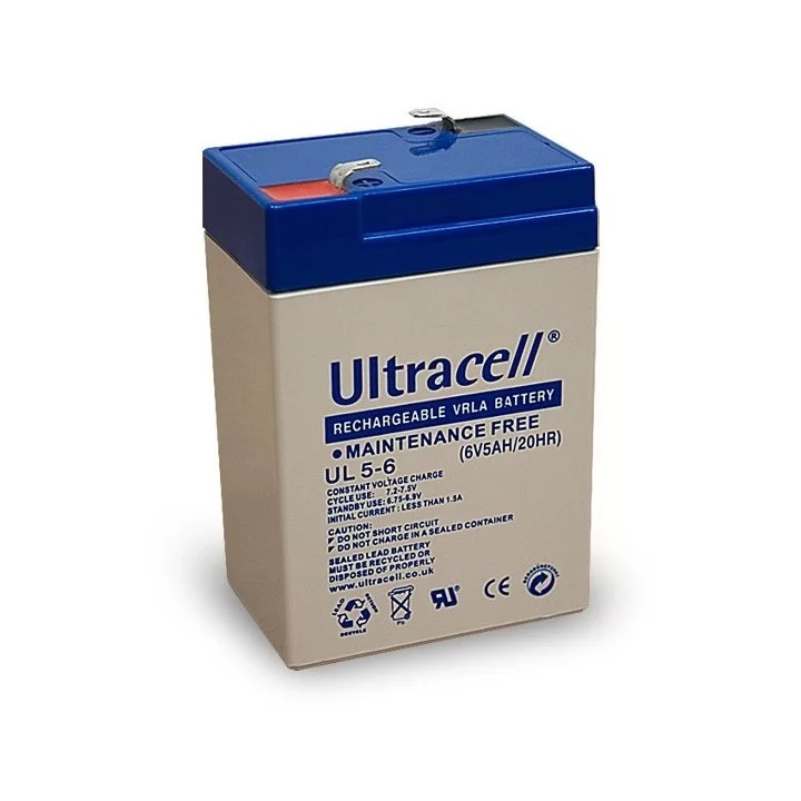 Batterie Plomb Étanche Ultracell UL5-6
