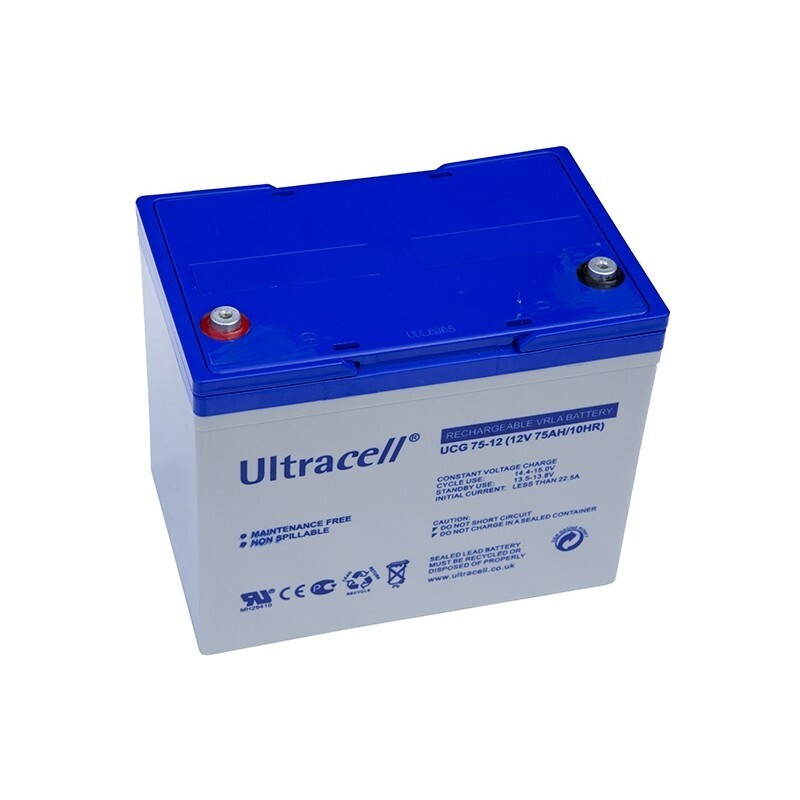 Batterie Gel Ultracell UCG75-12