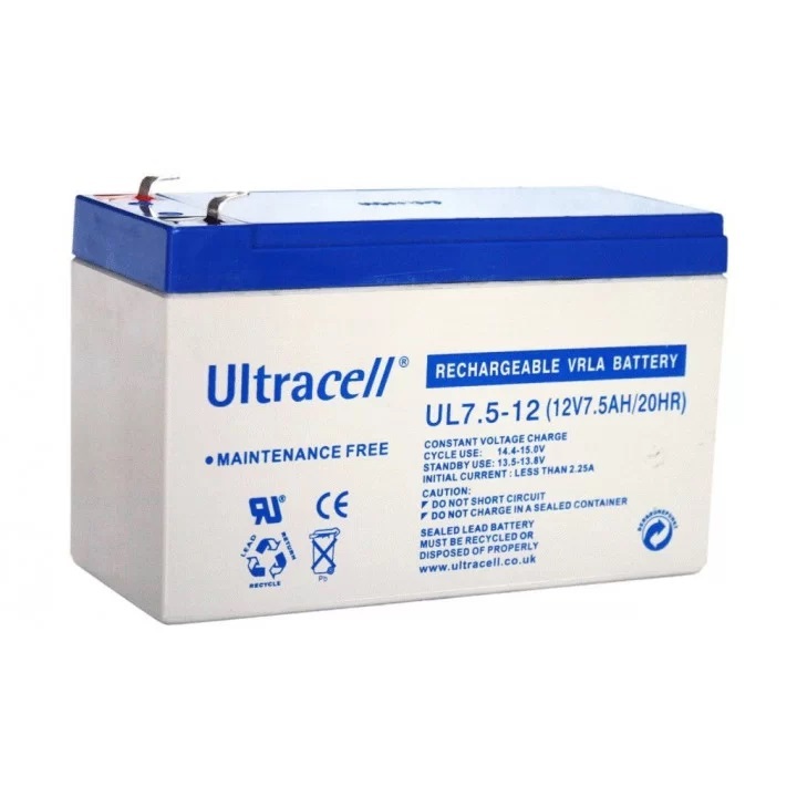 Batterie plomb étanche Ultracell UL7.5-12