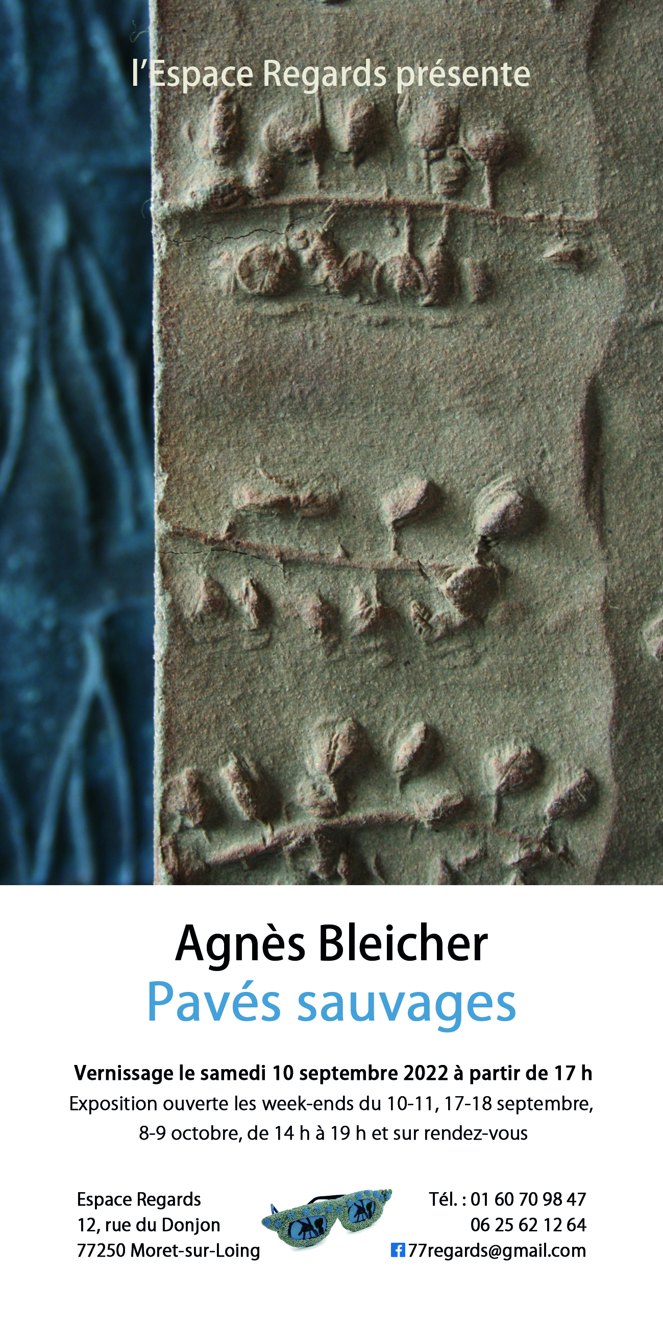 exposition sculpture Agn&egrave;s Bleicher