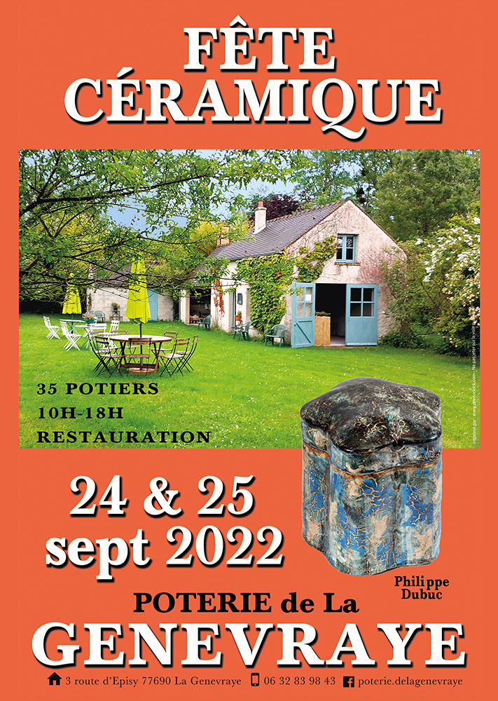 F&ecirc;te de la c&eacute;ramique &agrave; poterie de La Genevraye- 9&egrave;me &eacute;dition