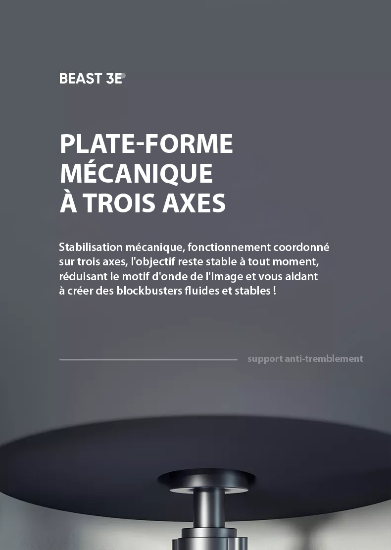 Plate-forme à 3 axes