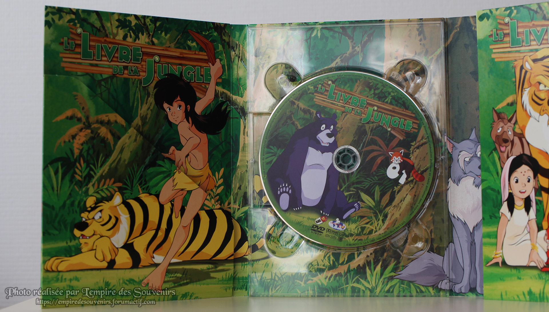 Critique DVD - Le livre de la jungle - Black Box Éditions Uzr1