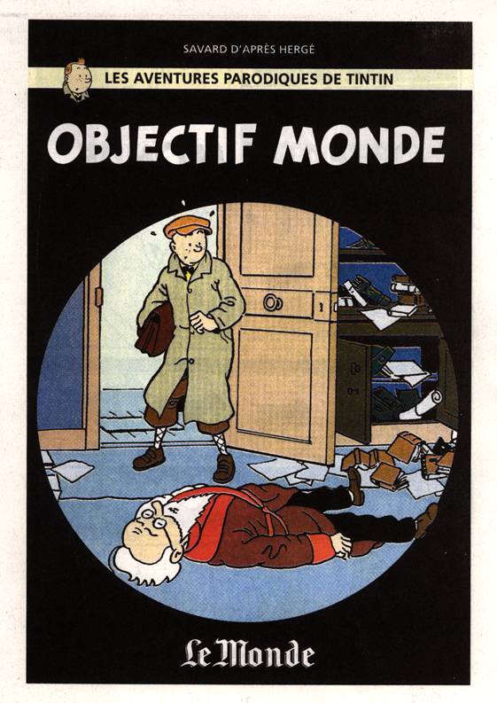 Objectif Monde (Tintin - Pastiches, parodies & pirates)