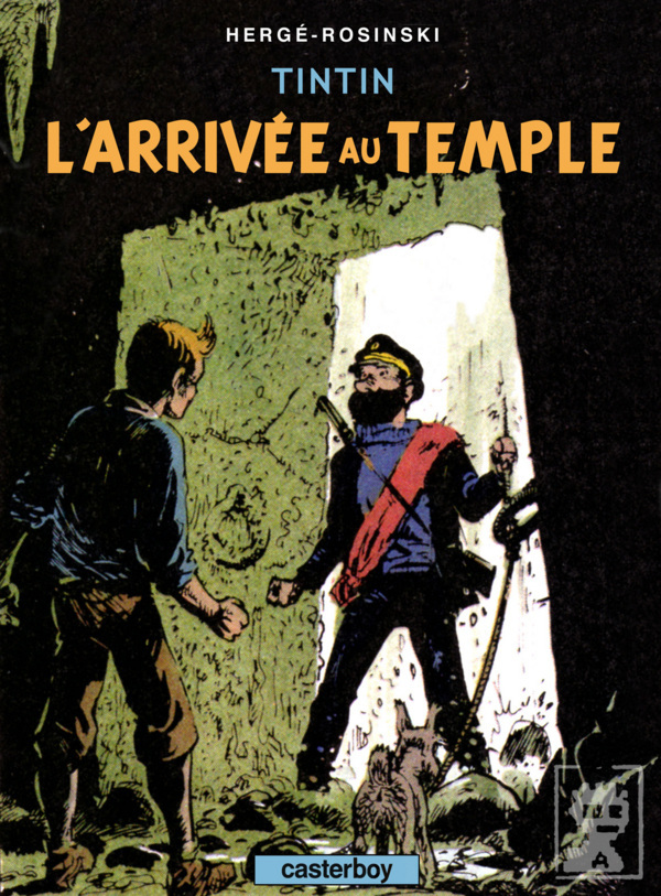 L'Arrivée au Temple (Tintin - Pastiches, parodies & pirates)