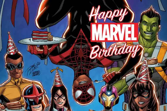 3e anniversaire de Marvel Comics Earth ! A8od