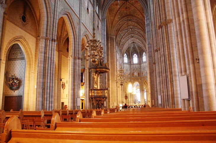 Intérieur de la Cathédrale Saint Knud