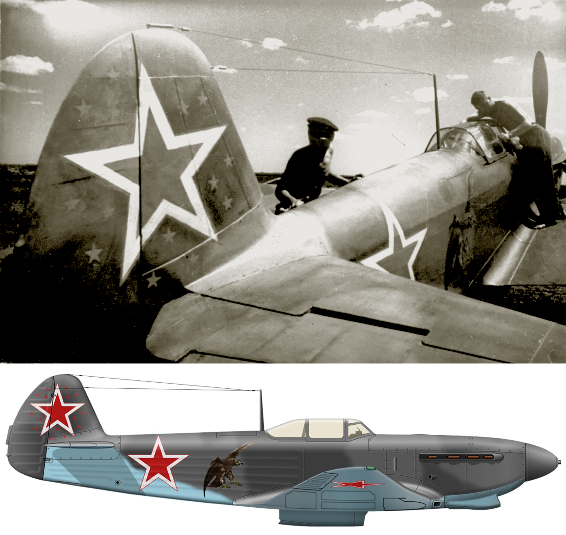 [ICM] 1/32 - Yakovlev Yak-9T – René CHALLE – Régiment Normandie-Niemen –  (yak9) - Page 7 L2ud