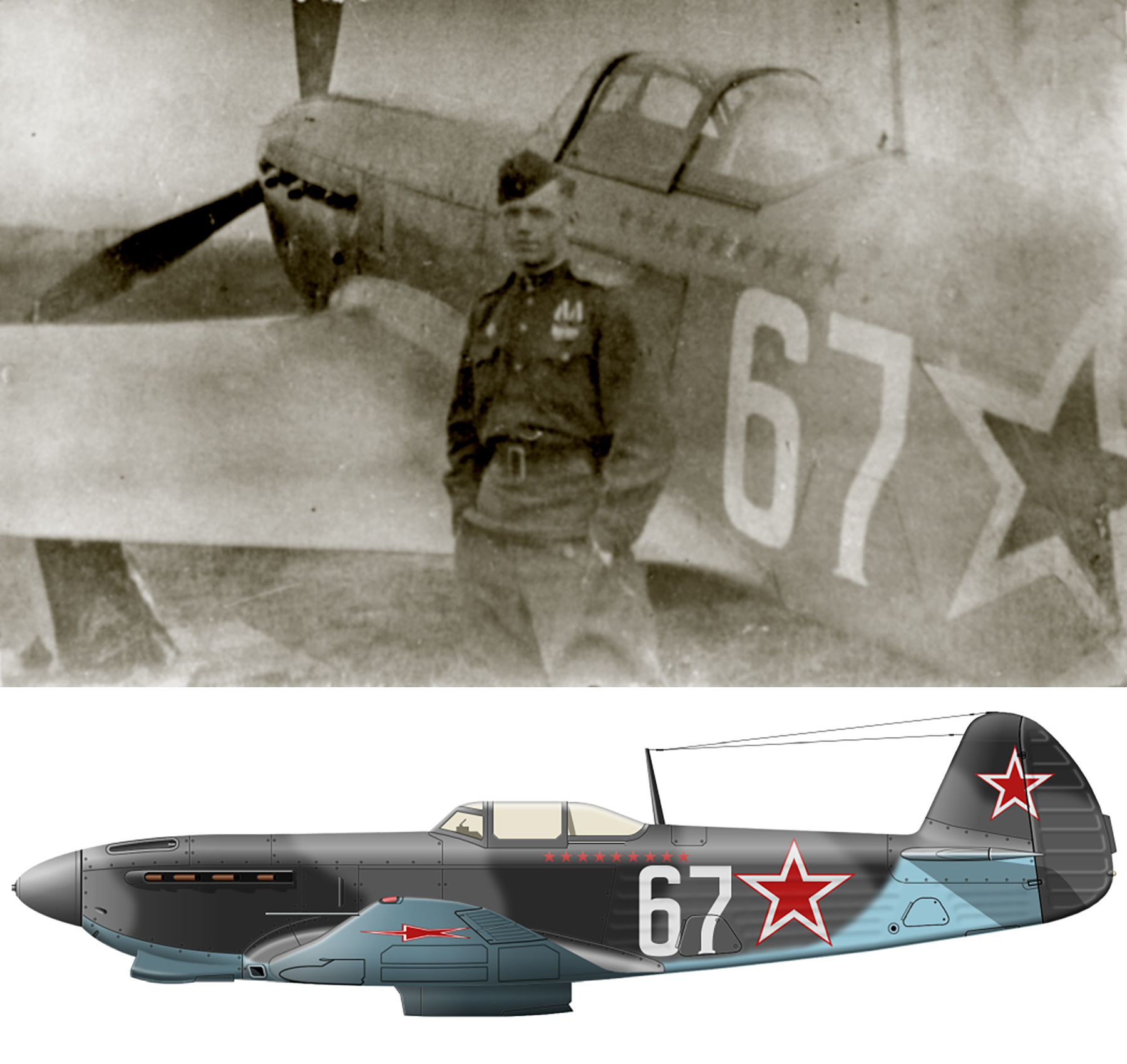 [ICM] 1/32 - Yakovlev Yak-9T – René CHALLE – Régiment Normandie-Niemen –  (yak9) - Page 7 Ns1q