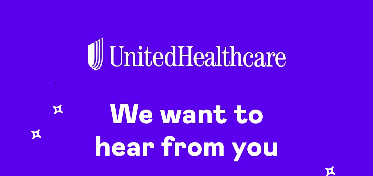 We want to hear from you