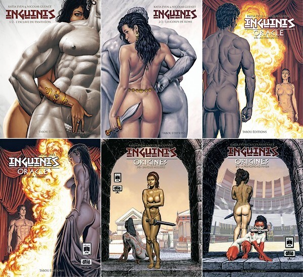 Inguinis - Inguinis Oracle - Inguinis origines - Les 6 tomes