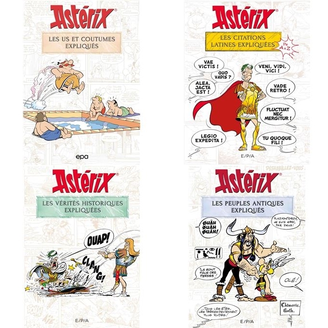 Asterix (Les Expliqués) - 4 tomes