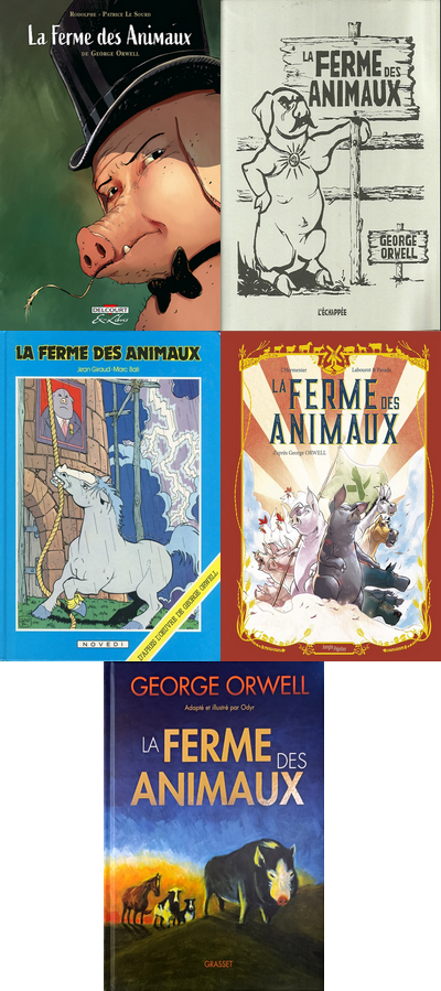 La ferme des animaux - 5 Adaptations