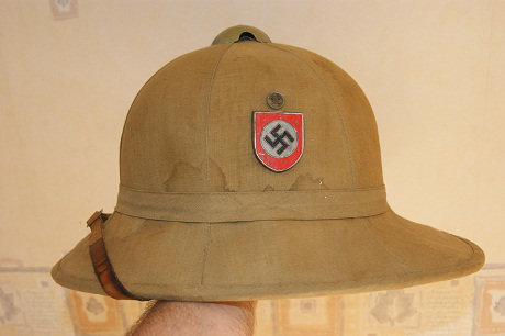 Casque tropical de la Waffen SS. 1293901801